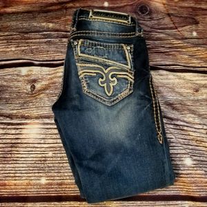 Rock Revival Cora Crop Jean's sz 25